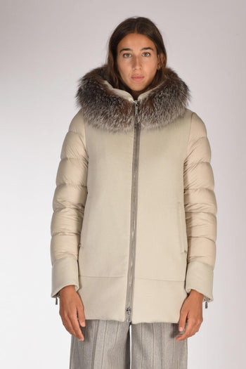 Piumino Fresia Bianco Naturale Donna - 2