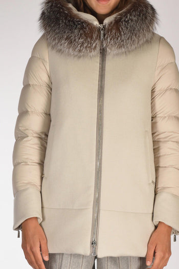 Piumino Fresia Bianco Naturale Donna - 3