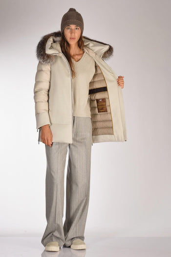 Piumino Fresia Bianco Naturale Donna - 6