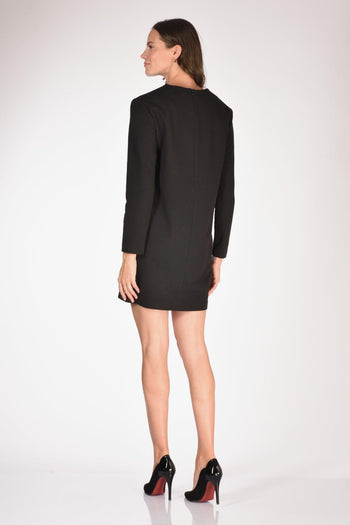 1901 Abito Jerse Nero Donna - 5