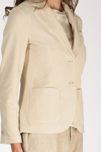 1901 Giacca Slim Fit Bianco Naturale Donna - 3