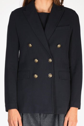 1901 Giacca Doppiopetto Blu Donna - 3