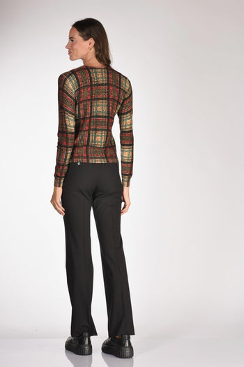 Maglia Stampata Arancio/nero Donna - 9