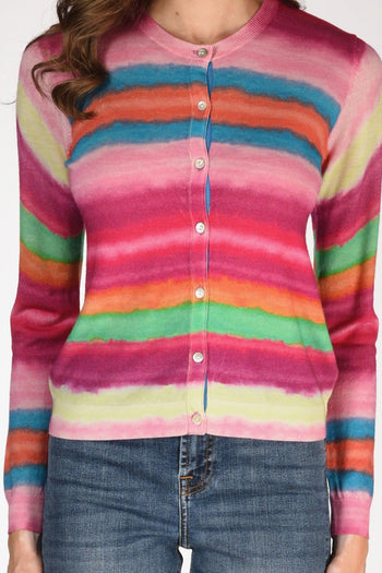 Maglia Stampata Rosa/fucsia Donna - 3