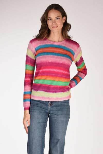 Maglia Stampata Rosa/fucsia Donna