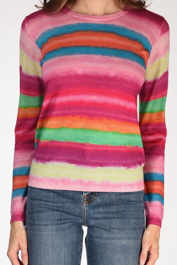 Maglia Stampata Rosa/fucsia Donna - 3