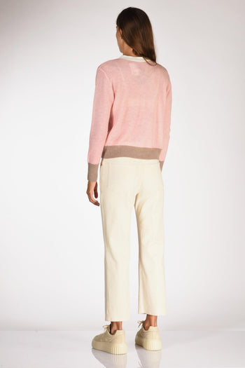 Maglia Stampata Rosa Donna - 5