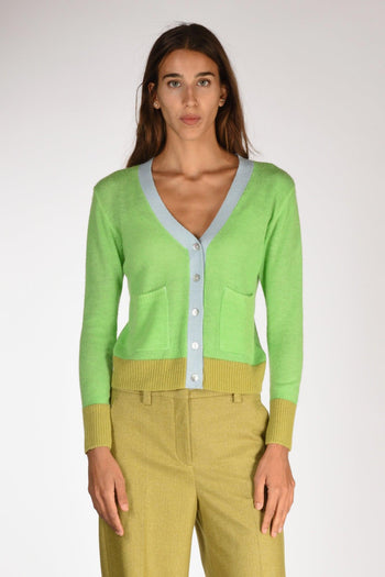 Maglia Stampata Verde Donna - 2