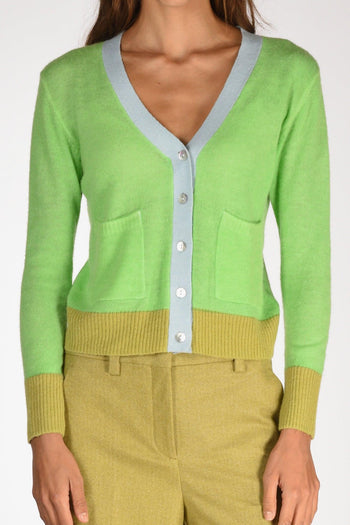 Maglia Stampata Verde Donna - 3