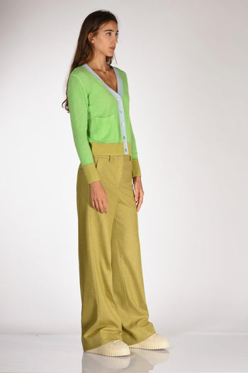 Maglia Stampata Verde Donna - 4