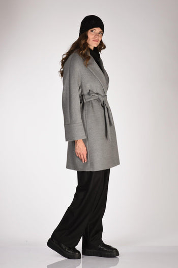 Cappotto Grigio Donna - 4