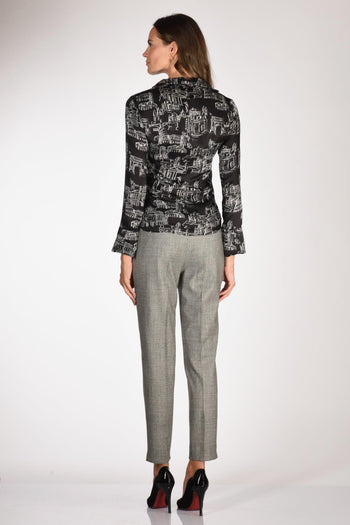 Camicia Nero/bianco Donna - 5