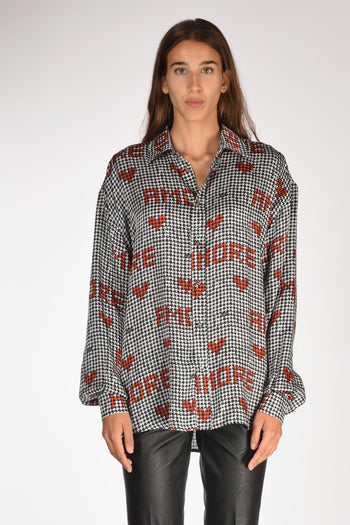 Camicia Nero/rosso Donna - 2