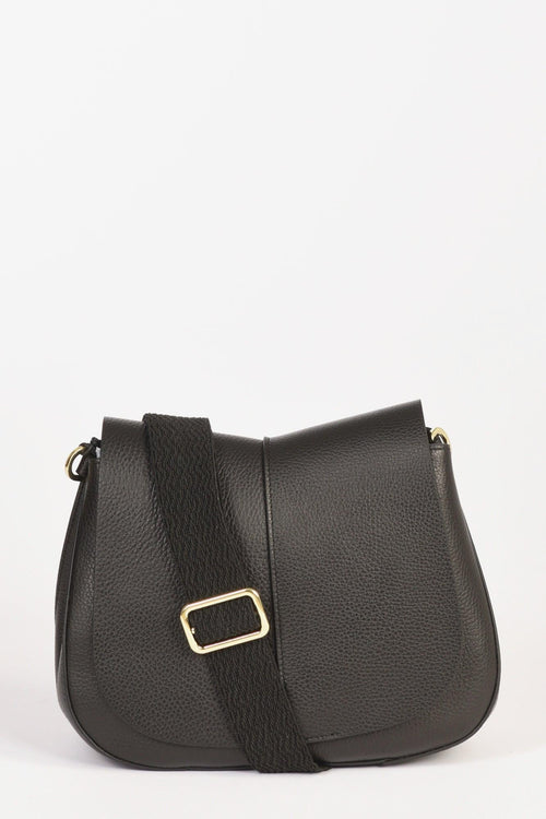 Borsa Helena Round Nero Donna