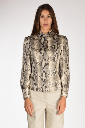 Camicia Stampata Nero/grigio Chiaro Donna - 2