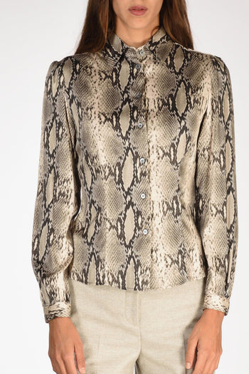 Camicia Stampata Nero/grigio Chiaro Donna - 3