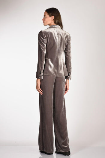 Giacca Lauren Grigio Chiaro Donna - 5