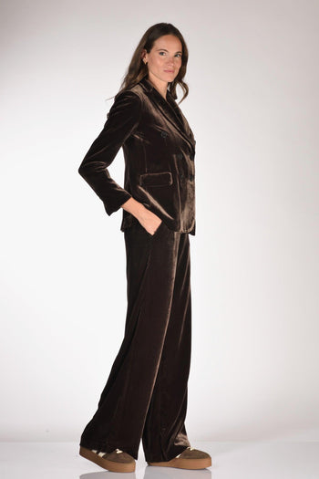 Pantalone Andrea Marrone Donna - 2