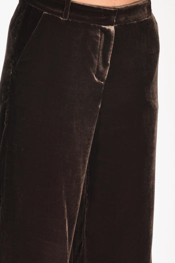 Pantalone Andrea Marrone Donna - 4
