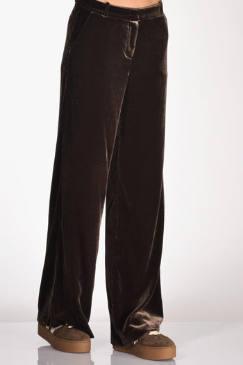 Pantalone Andrea Marrone Donna - 5