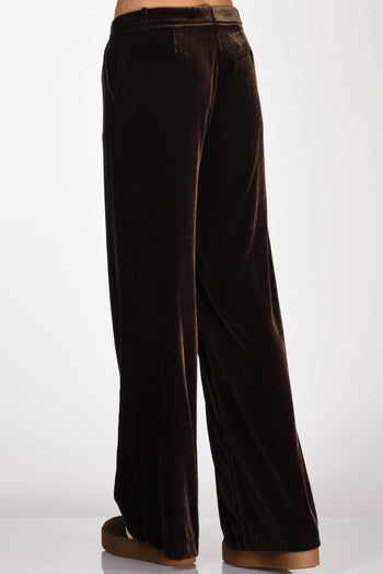 Pantalone Andrea Marrone Donna - 6