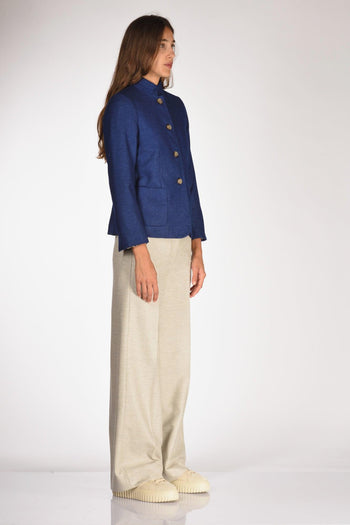 Giacca Ginevra Blu Chiaro Donna - 4