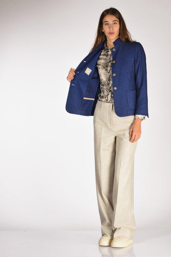 Giacca Ginevra Blu Chiaro Donna - 6