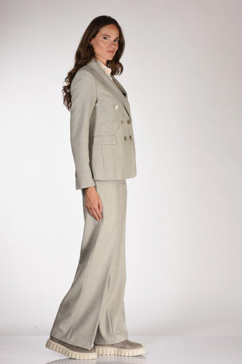 Giacca Lauren Grigio Chiaro Donna - 4