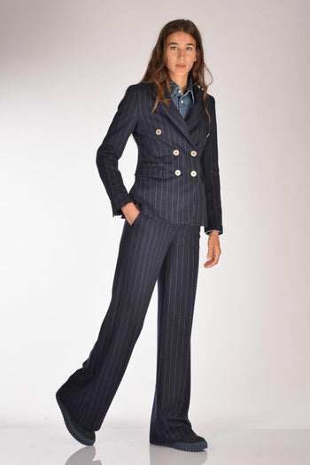 Pantalone Andrea Blu Donna - 2