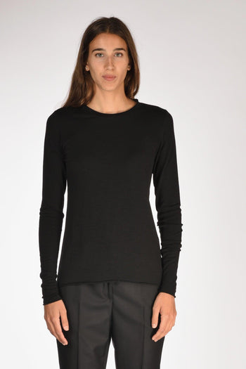 Tshirt Maglia Nero Donna - 2