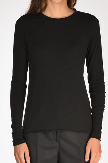 Tshirt Maglia Nero Donna - 3
