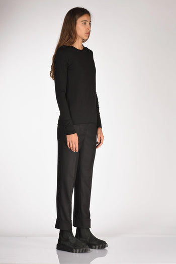 Tshirt Maglia Nero Donna - 4