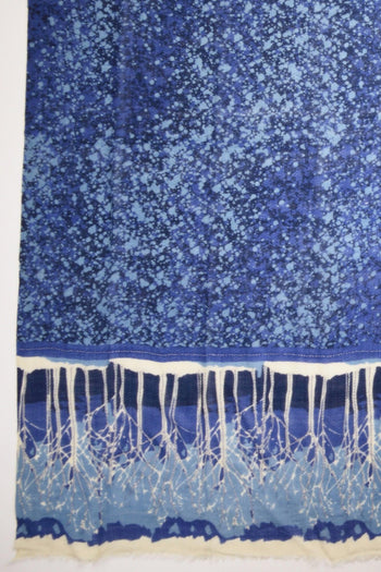 Sciarpa Stampata Azzurro/blu Donna - 4