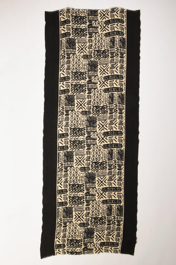 Sciarpa Stampata Nero/bianco Donna - 3