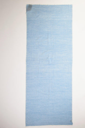 Sciarpa Stampata Blu Chiaro Donna - 3