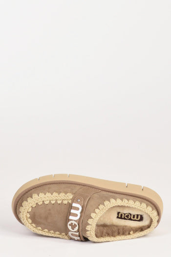 Sabot Beige Grigiato Donna - 5