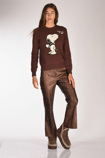 Eskimo Glitter Marrone Donna - 2