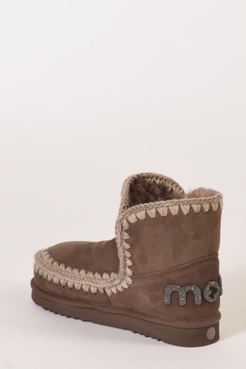 Eskimo Glitter Marrone Donna - 4