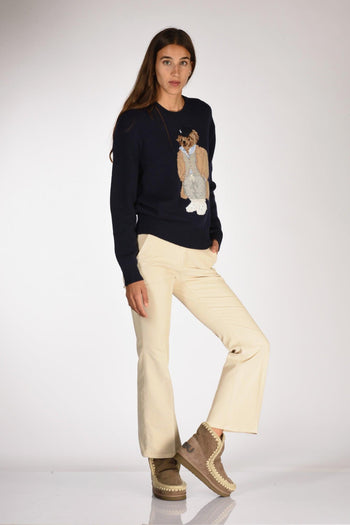 Eskimo Glitter Beige Grigiato Donna - 2