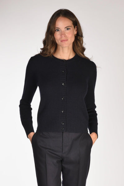 Maglia Cardigan Blu Donna