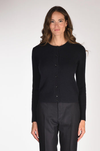 Maglia Cardigan Blu Donna - 2