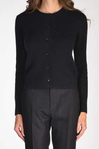 Maglia Cardigan Blu Donna - 3