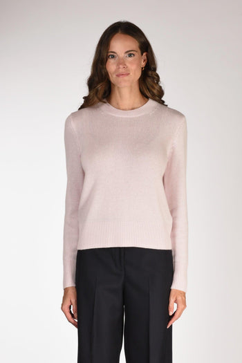 Maglia Girocollo Rosa Donna - 2