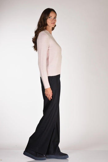 Maglia Girocollo Rosa Donna - 4