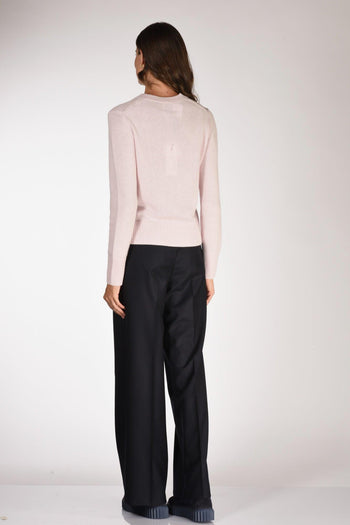 Maglia Girocollo Rosa Donna - 5