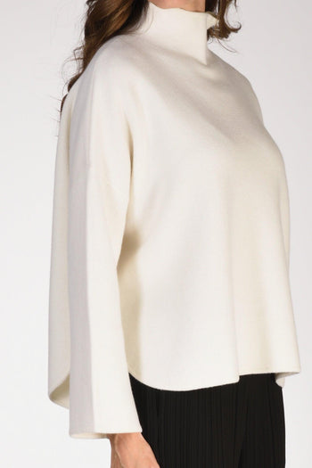 Maglia Bianco Naturale Donna - 4