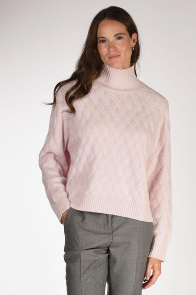 Maglia Lupetto Rosa Donna