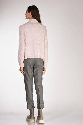 Maglia Lupetto Rosa Donna - 5