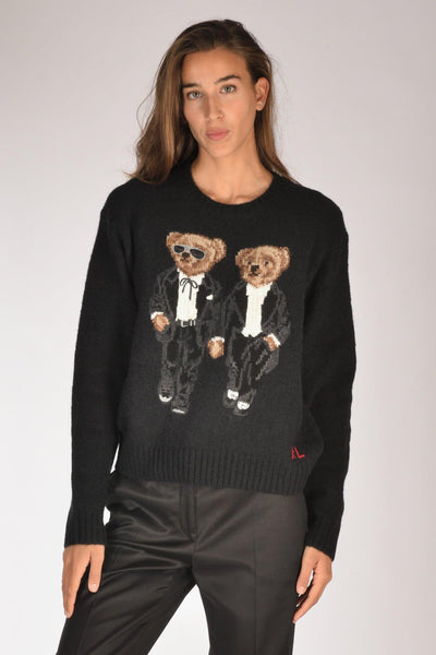 Maglia Orsetto Nero Donna