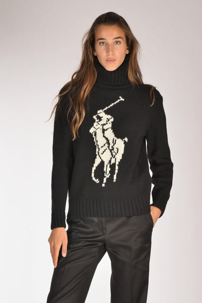 Maglia Polo Nero Donna